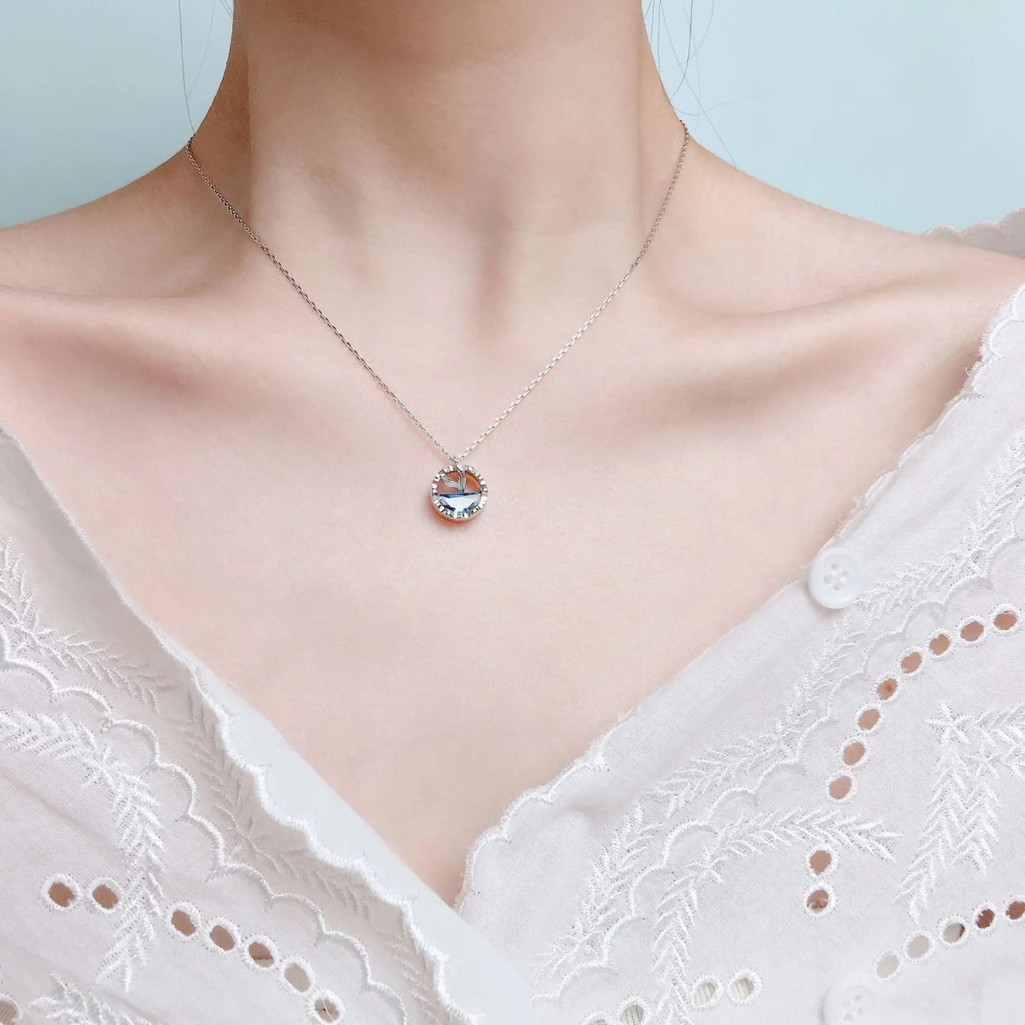 SILVER NECKLACE SIREN