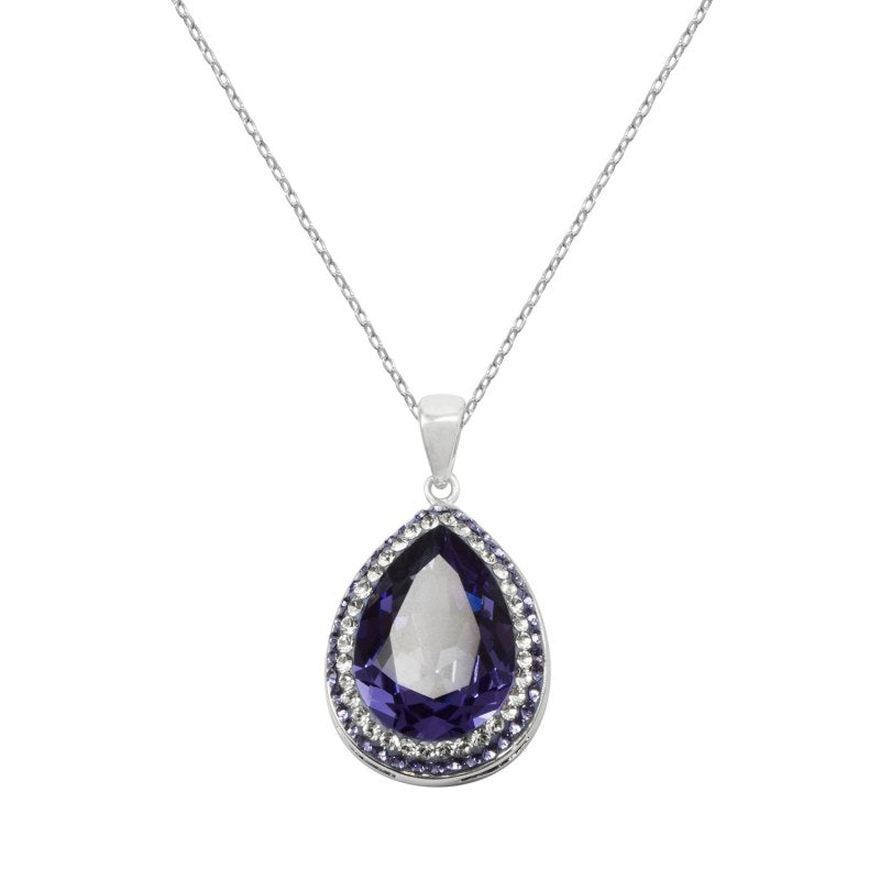 Colgante Gota Cristales De Swarovski® - KP0124