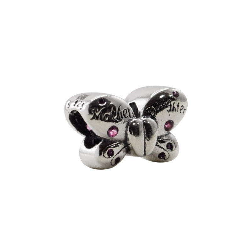 Charm Mariposa Con Circones Plata 925 - PP1005