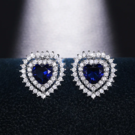 Blue sweet zircon
