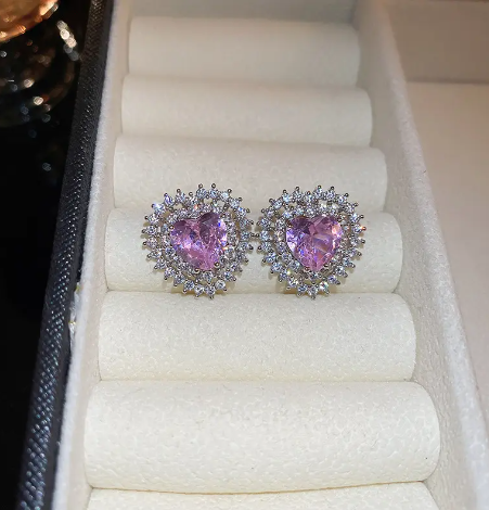 Silver heart sweet