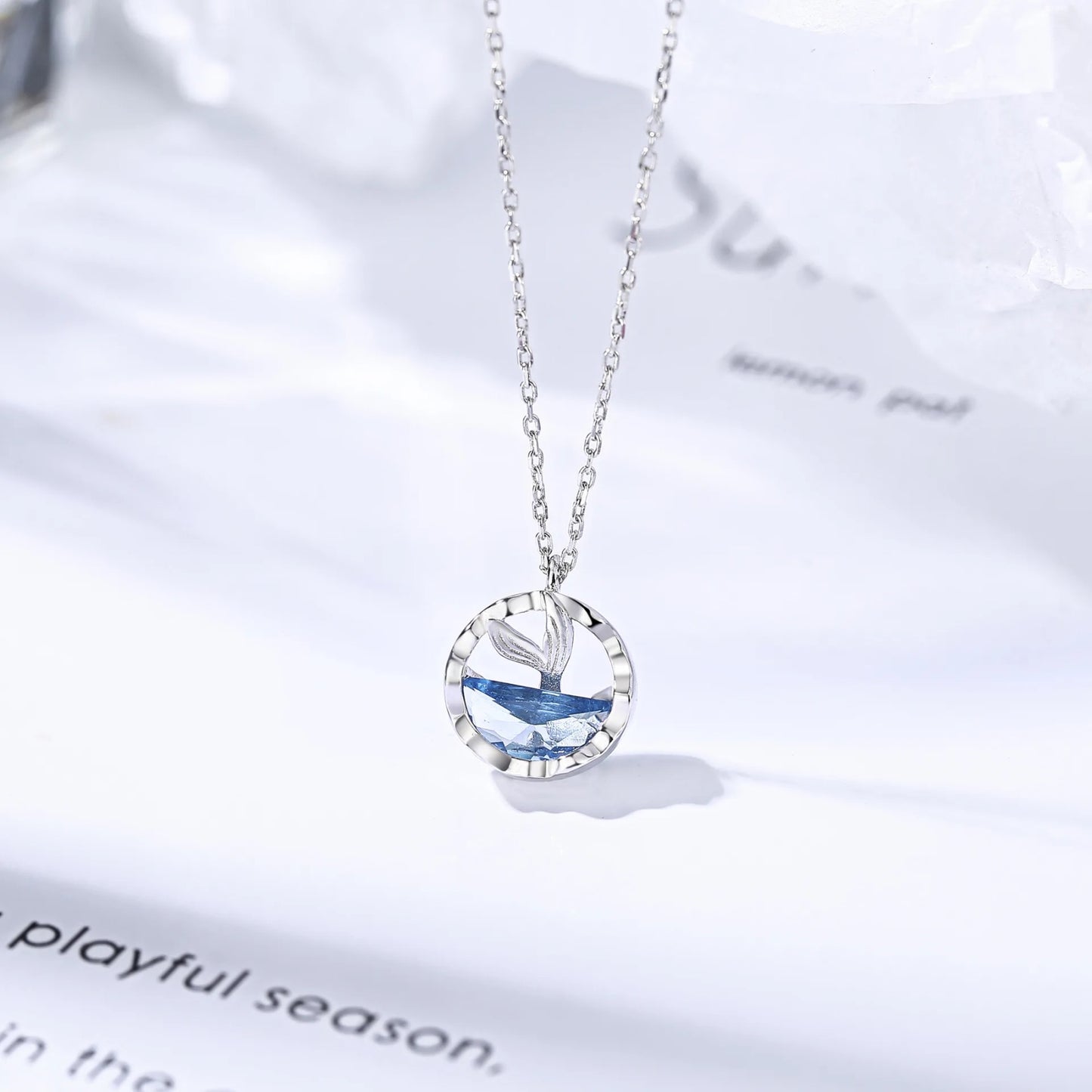 SILVER NECKLACE SIREN