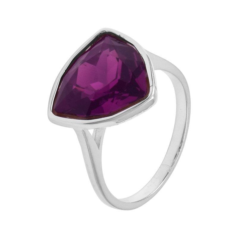 Anillo Plata 925 Creado Con Cristales De Swarovski ® - KA0287