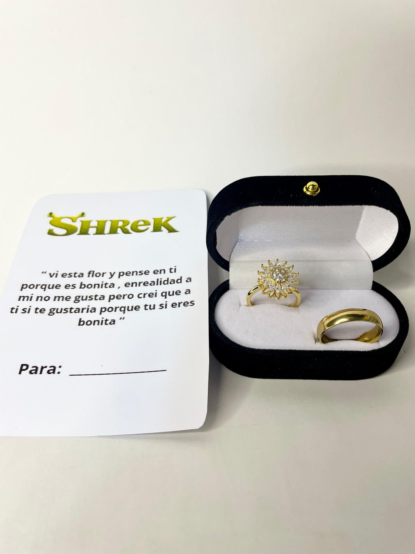 Anillo Fiona y Sheck🌻