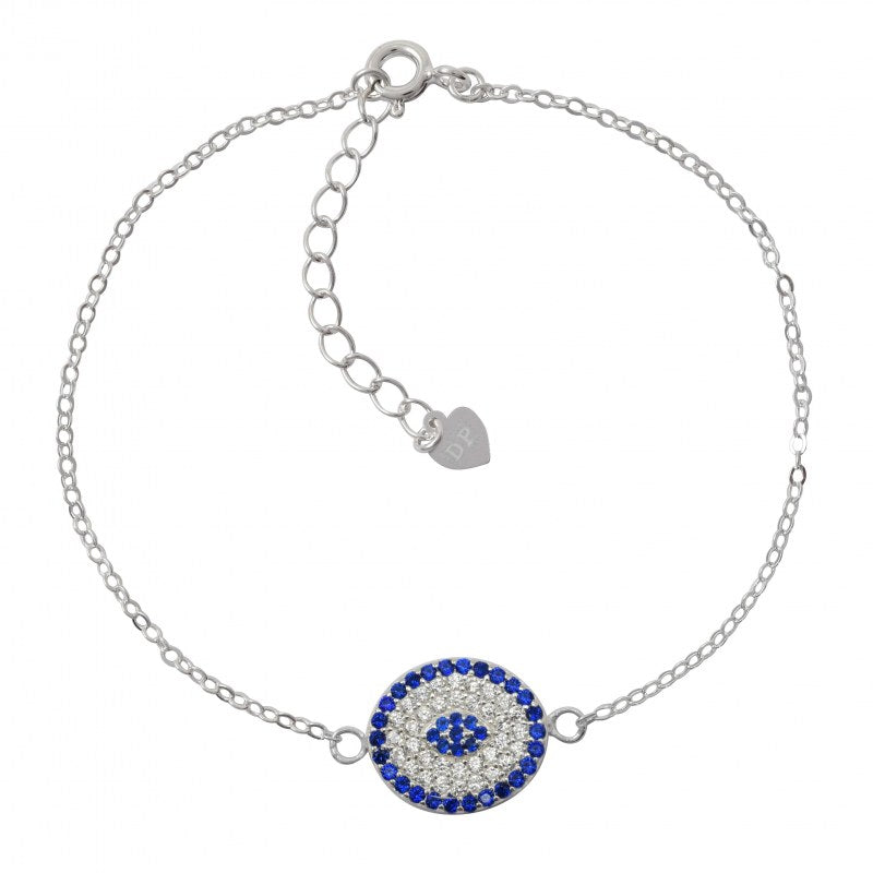 Pulsera ovalada multipunto plata 925 - PU0774