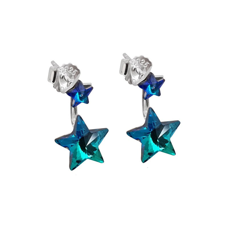 Aros Estrellas Swarovski® Plata 925 - KR1172