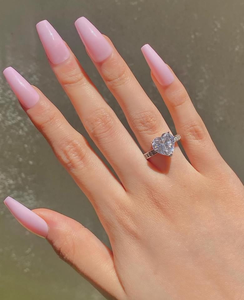 Parfait love sterling silver ring PLATA LEY 925