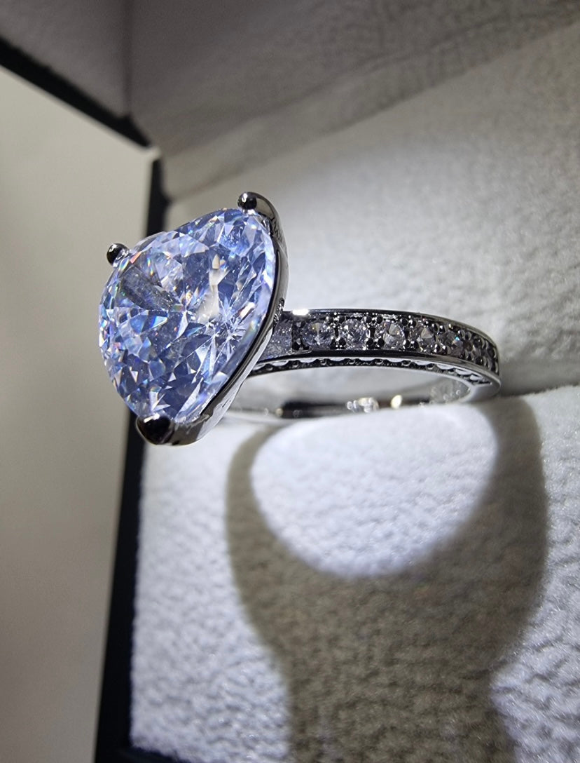Parfait love sterling silver ring PLATA LEY 925