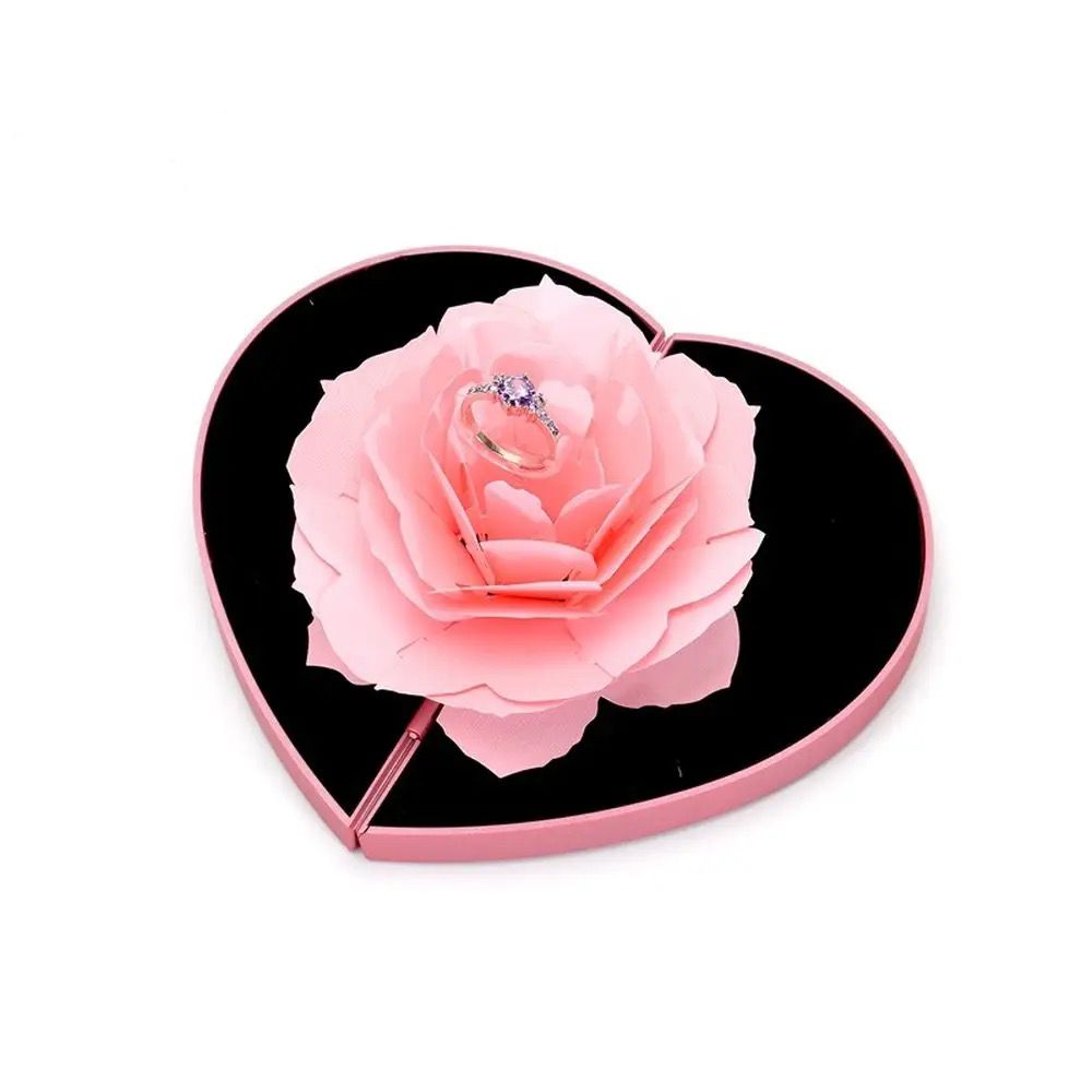 Joyero rosa corazon