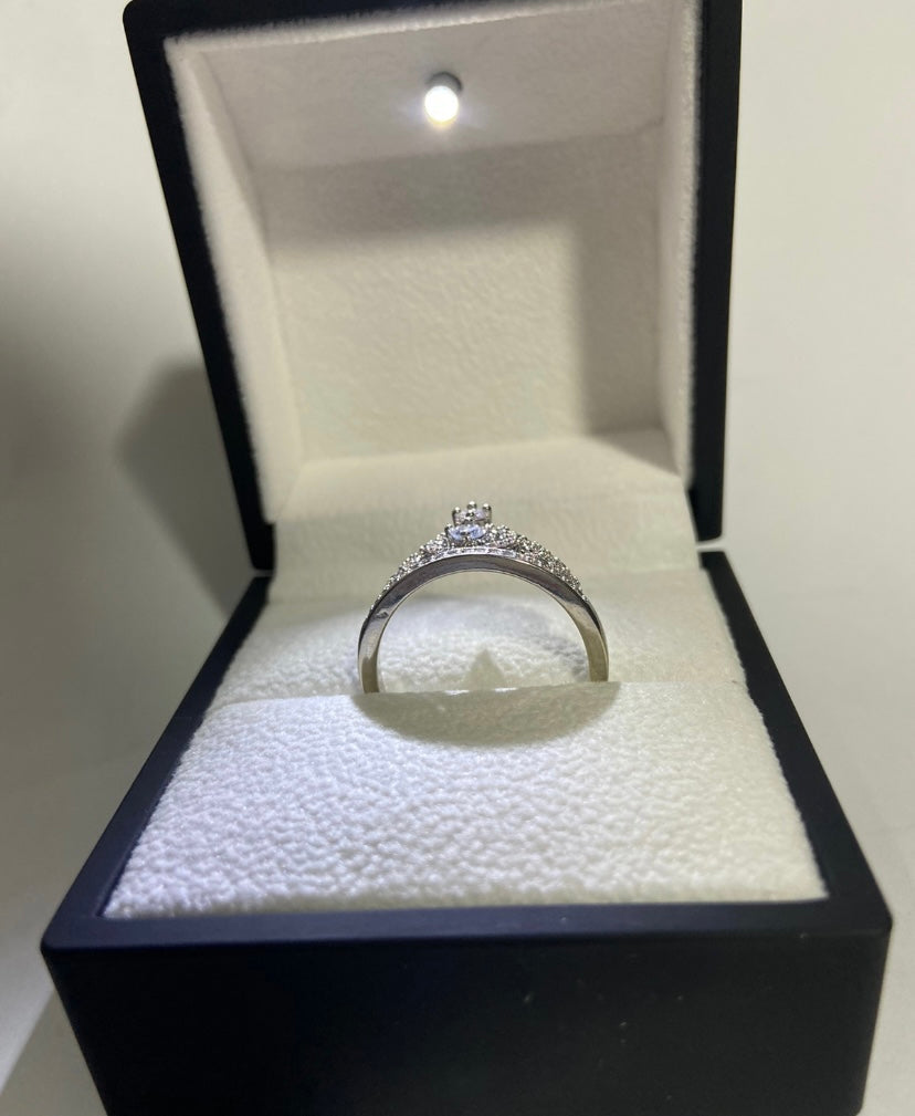 Luxury cristal ring