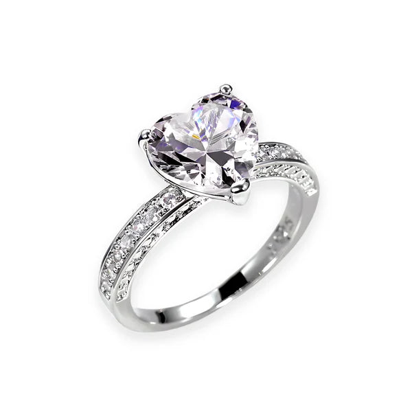 Parfait love sterling silver ring PLATA LEY 925