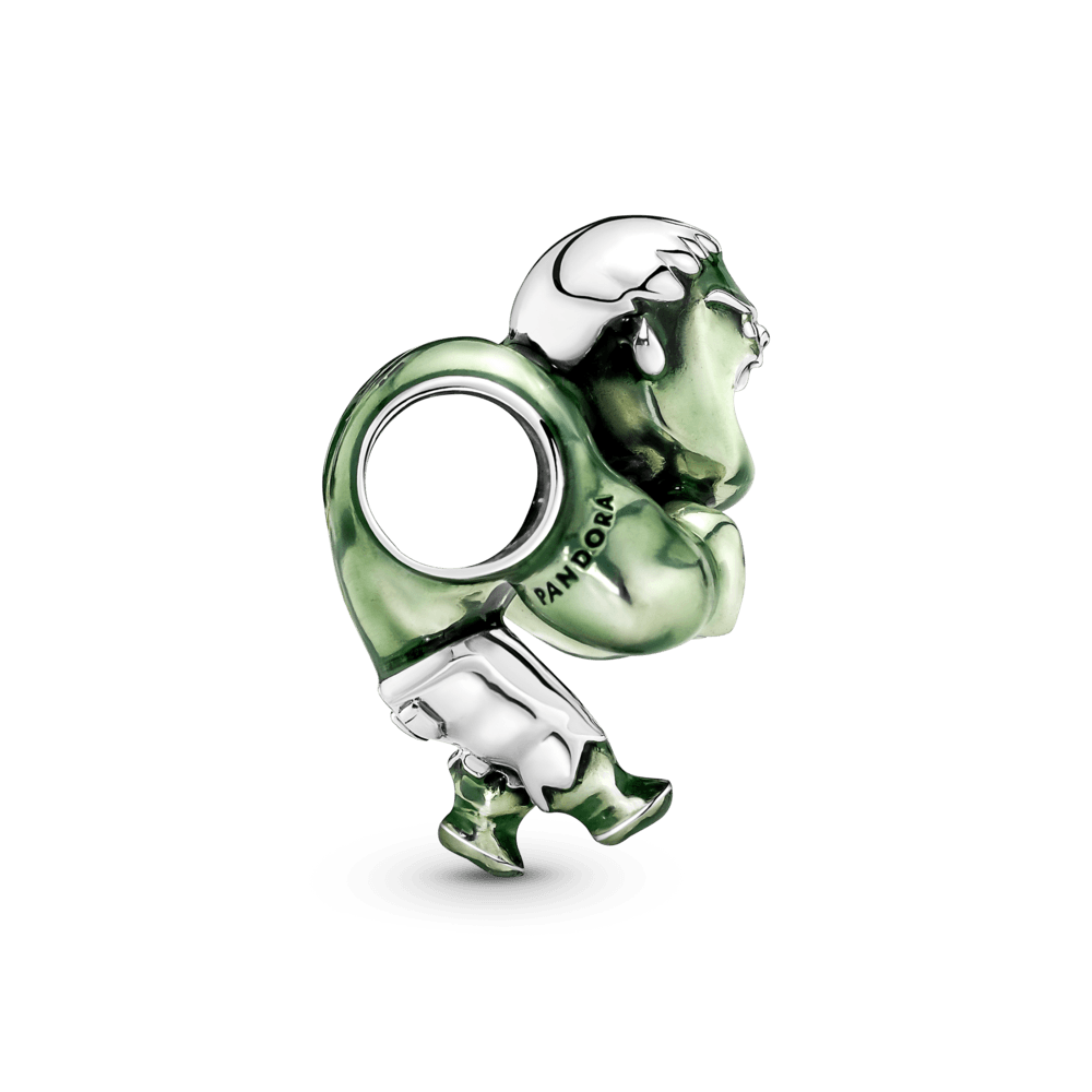 Charm de Hulk Marvel en Plata Esterlina