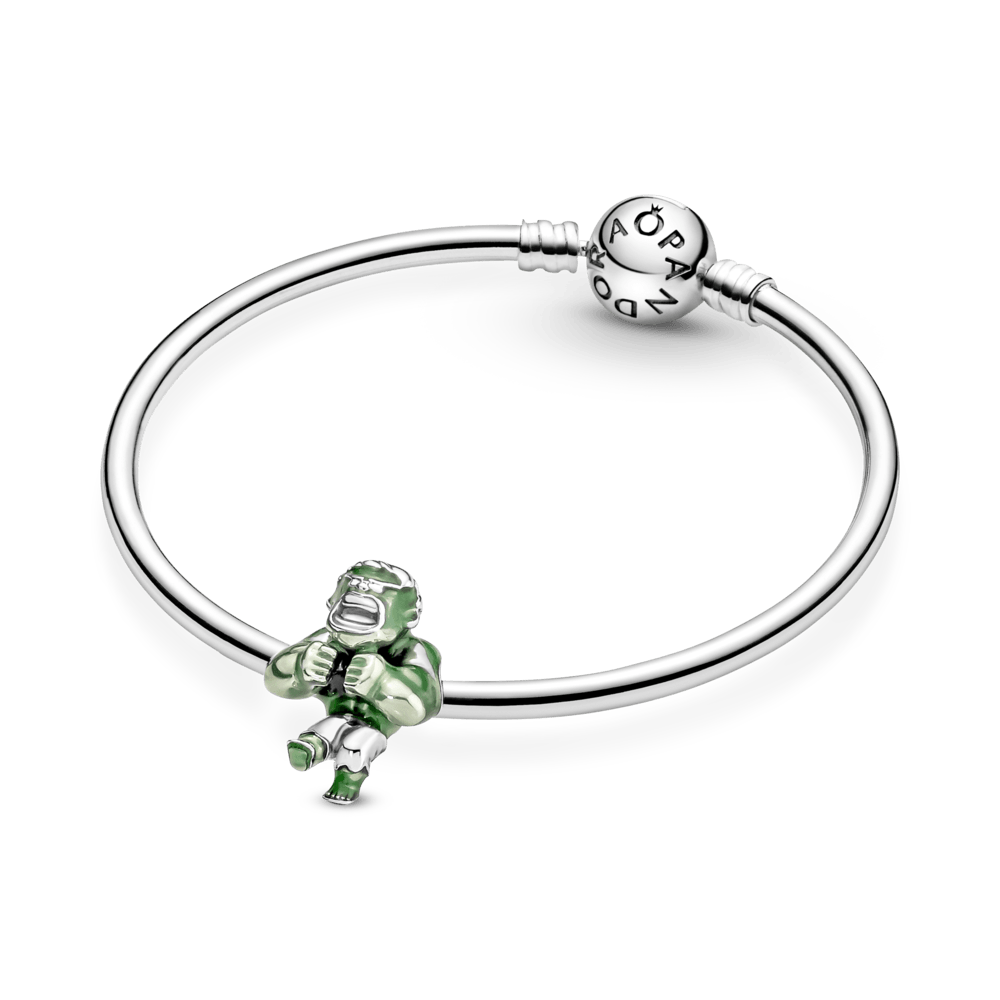 Charm de Hulk Marvel en Plata Esterlina