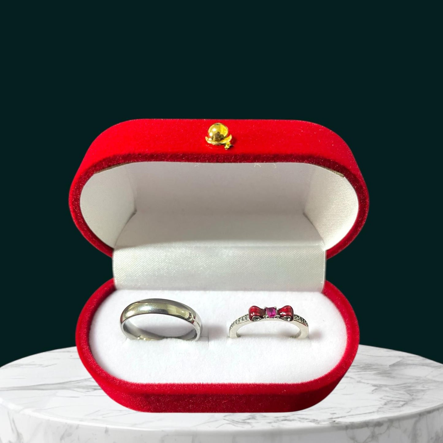 Anillo promesa - princesa blancanieves