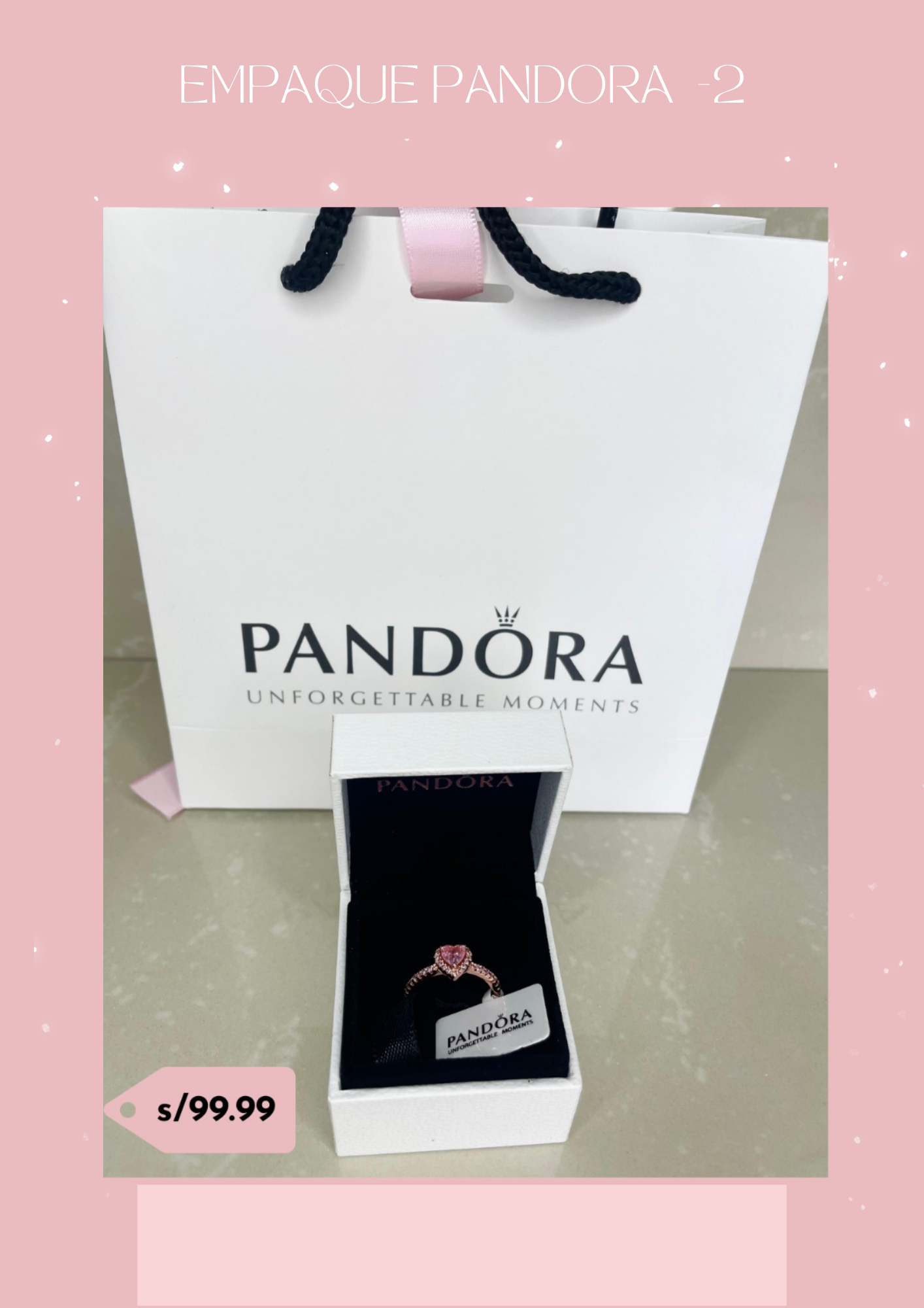 Anillo Con Un Recubrimiento En Oro Rosa De 14k Corazón Brillante Rosa Elevado - Anillo Plata ley 925