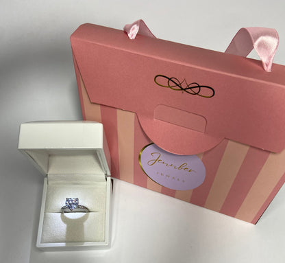 Parfait love sterling silver ring PLATA LEY 925