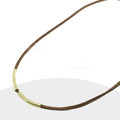 Conjunto Cordón Con Barras De Baño De Oro Amarillo 18k - RO0234