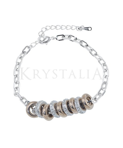 Pulsera Cadena Con Cristales De Swarovski ® - KU0138