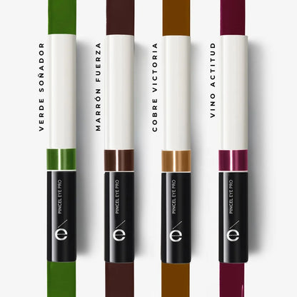 Máscara de Pestañas Mega Multi Benefit + Delineador Líquido Negro Punta Pincel Eye PRO