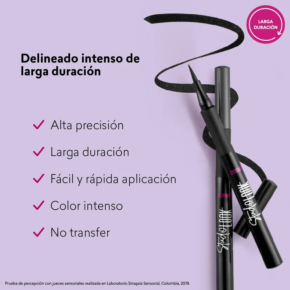 Delineador Plumón Studio Look Para Ojos