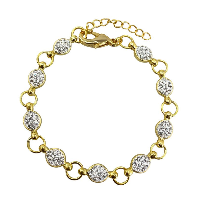 Pulsera Círculos con Cristales de Swarovski ®