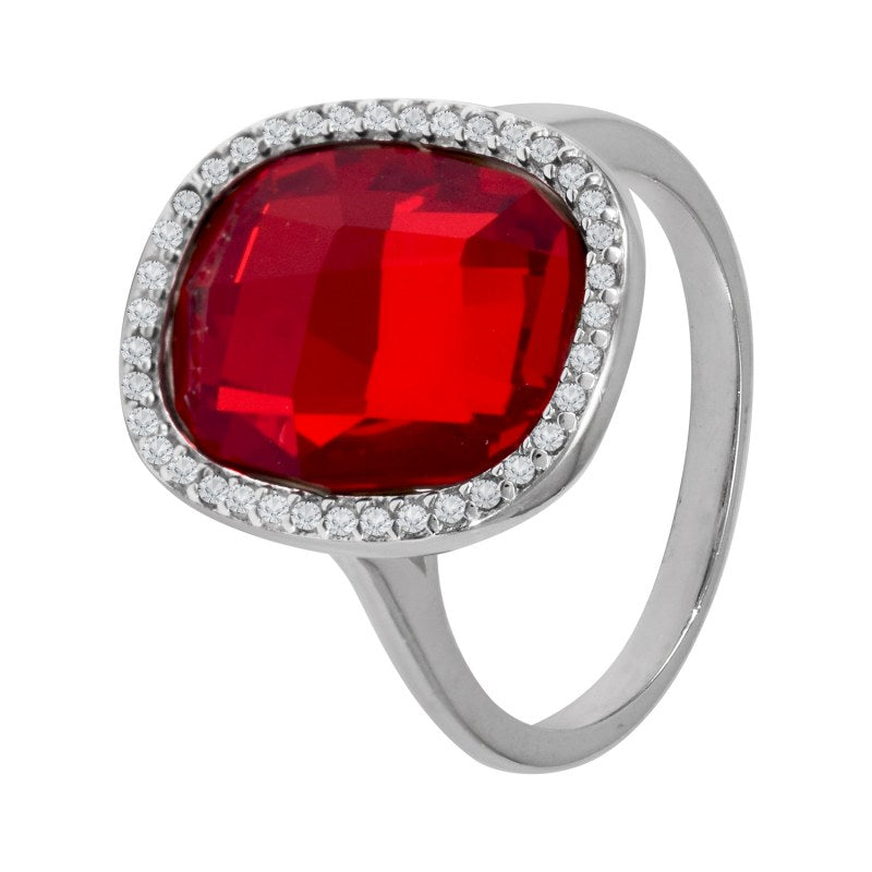 Anillo Plata 925 Creado Con Cristales De Swarovski ® - KA0291