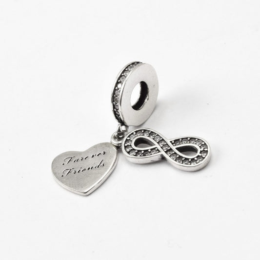 Charm Colgante Simbolo Del Infinito De Plata 925 - PP0758