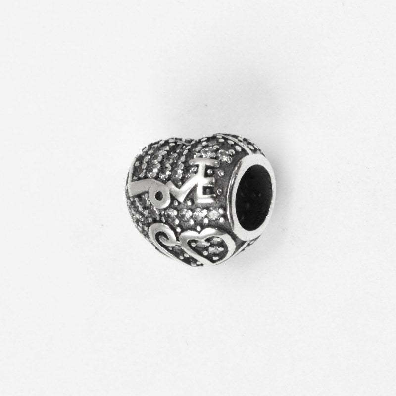 Charm Corazón De Plata 925 - PP0823