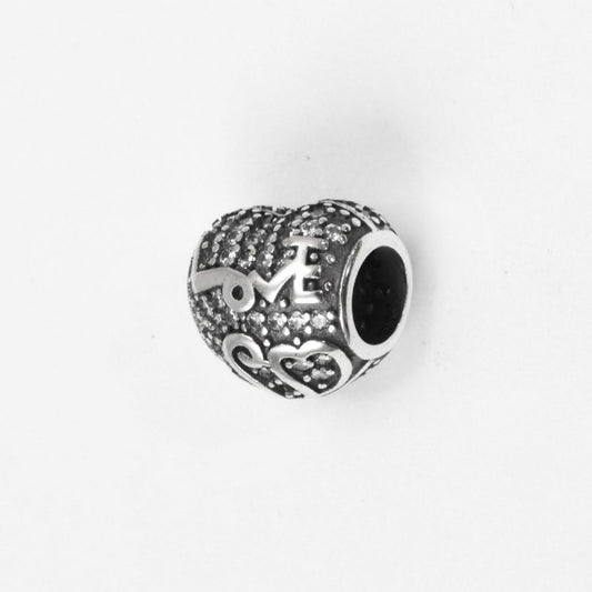 Charm Corazón De Plata 925 - PP0823