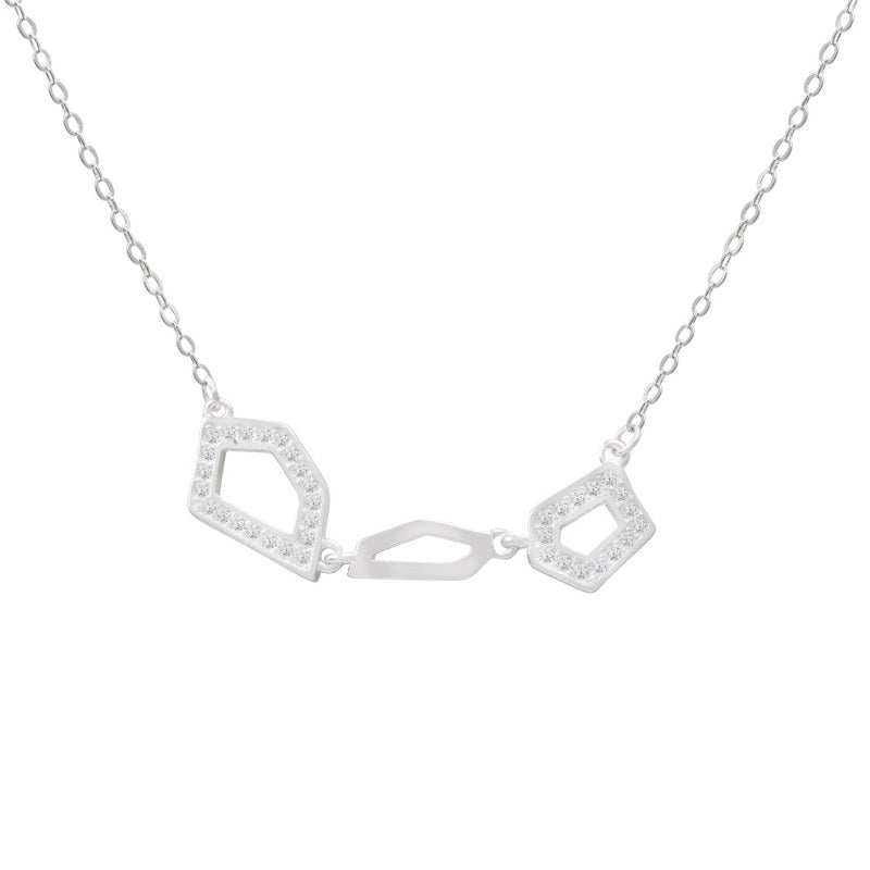 Collar Figuras Plata 925 - PO0559