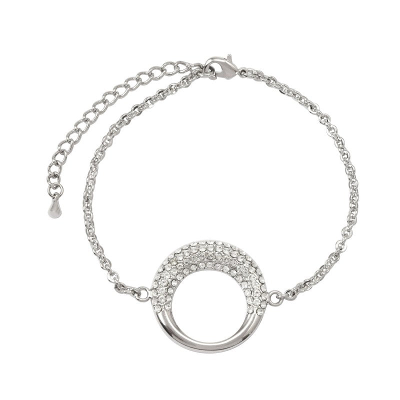 Pulsera Creada Con Cristakes De Swarovski® Rhodium Plating - KU0228