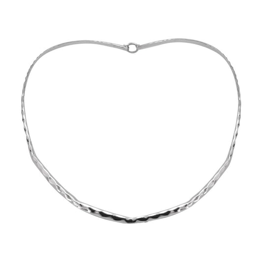 Collar chokers con diseño plata 925 - PO0735
