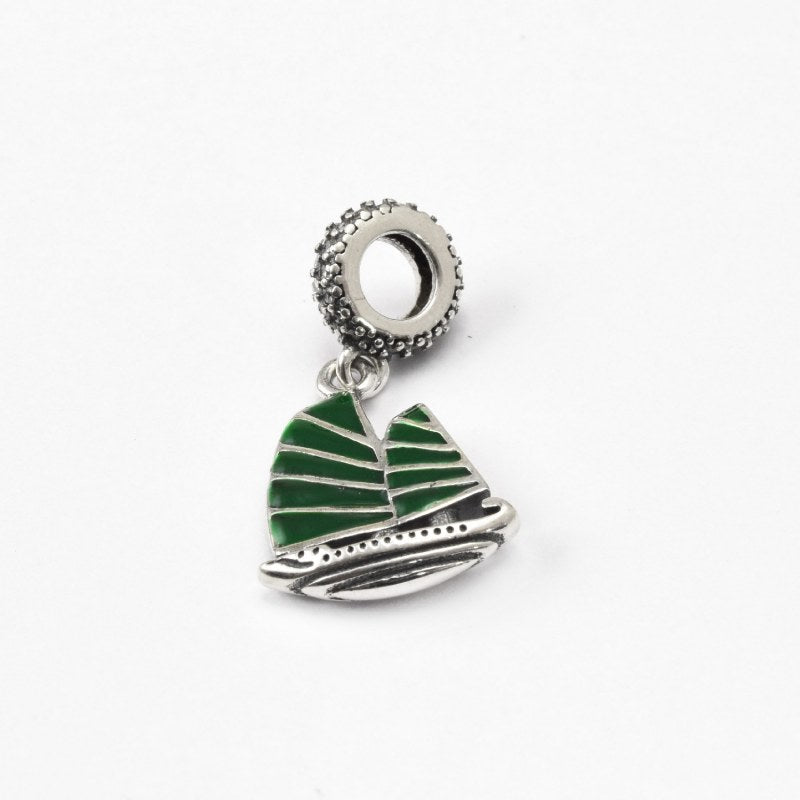 Charm Colgante Velero De Plata 925 - PP0746
