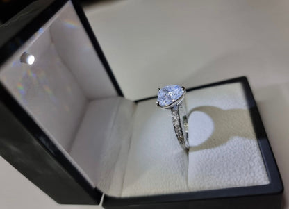 Parfait love sterling silver ring PLATA LEY 925