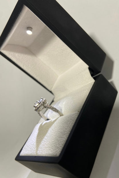 Heart sterling Silver Ring