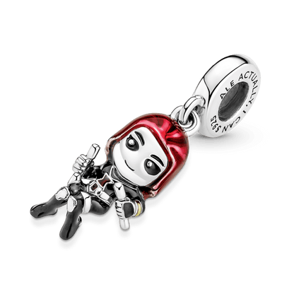 Charm Colgante Viuda Negra De The Avengers De Marvel