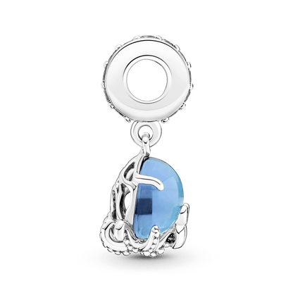 Charm colgante pulpo tierno de cristal Murano