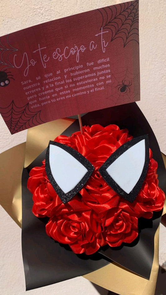 7 rosas  eternas -TEMATICA SPIDERMAN