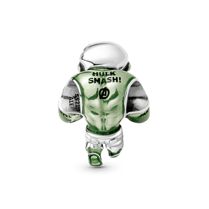 Charm de Hulk Marvel en Plata Esterlina