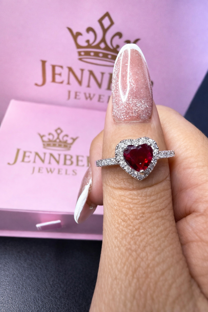 ANILLO GOLD RUBY - Acero inoxidable