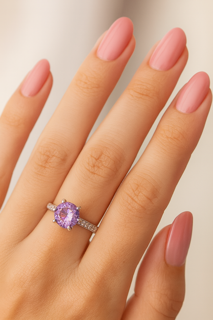 Luxury pink cristal