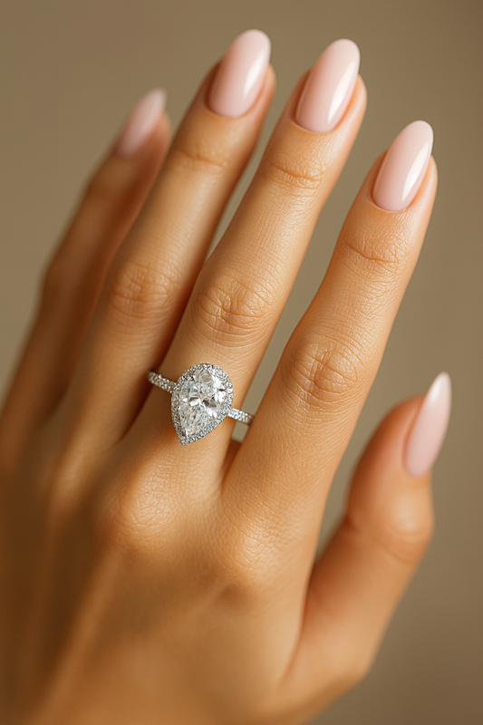 Anillo gota de agua