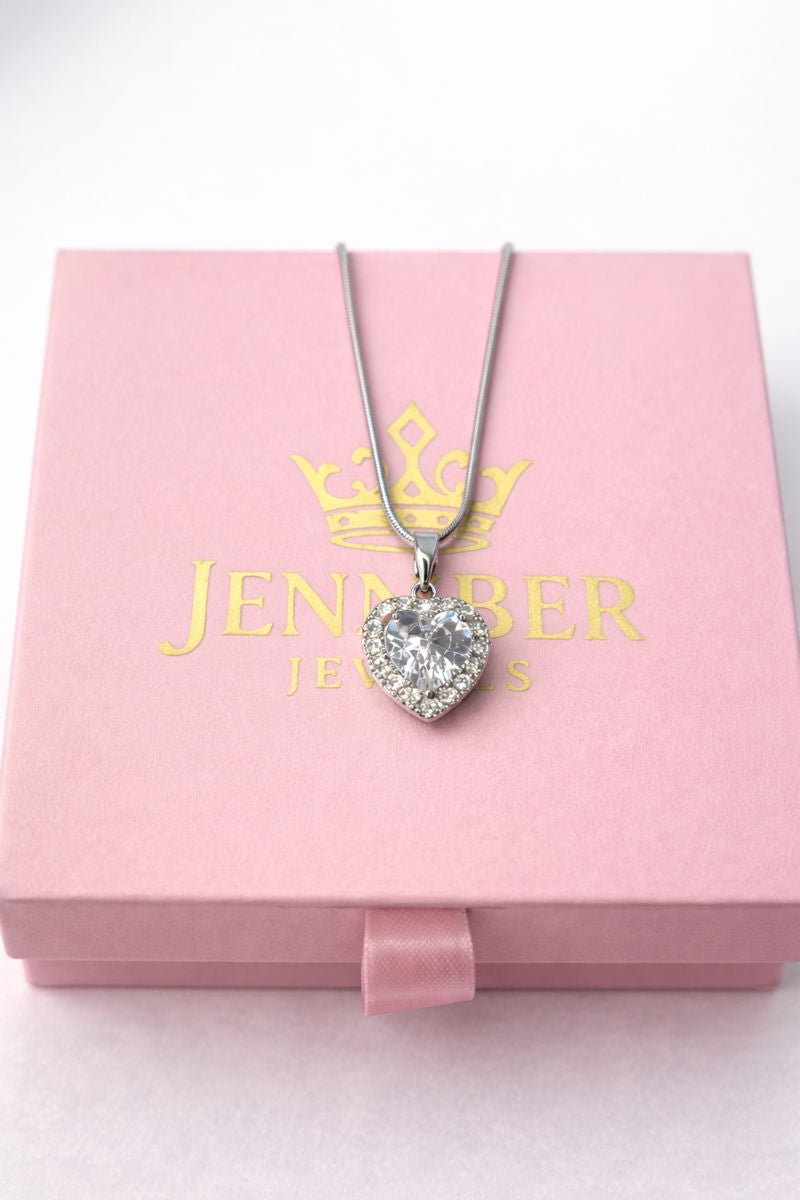 Collar luxury cristal  - Acero inoxidable
