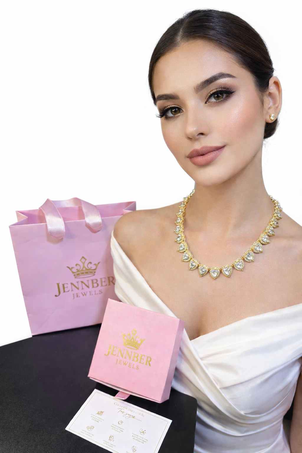 Collar modelo ariana grande - Gold    - Acero inoxidable