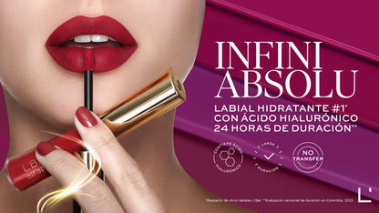 Infini Absolu Labial Líquido No Transfer Ácido Hialurónico 7 g + Prints 30 ml / 1 fl. oz.