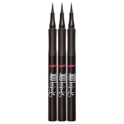 Pack x 3 Delineadores Plumón Studio Look Para Ojos