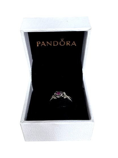 Anillo de rosa de La Bella y la Bestia