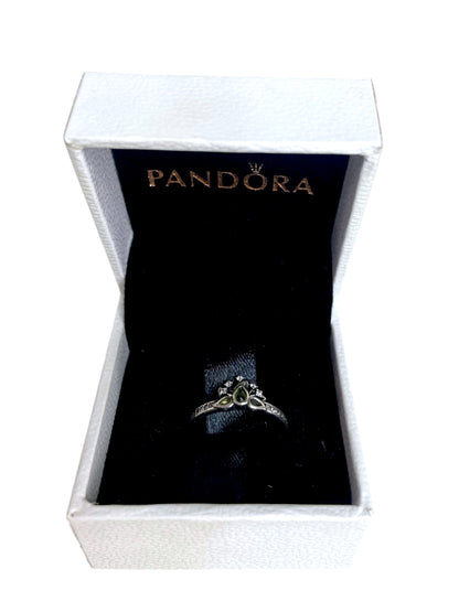 Anillo  de la princesa Tiana  - plata ley 925