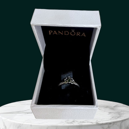 Anillo  de la princesa Tiana  - plata ley 925