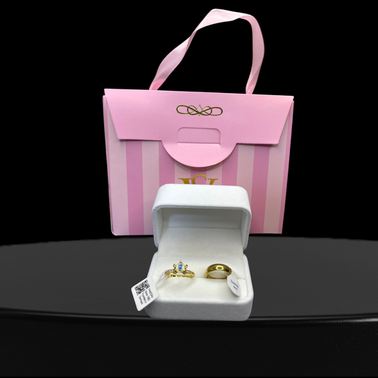 Anillos de promesa - princesa cenicienta